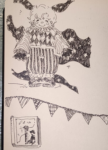 Página sketchbook | Dibujo en tiralíneas