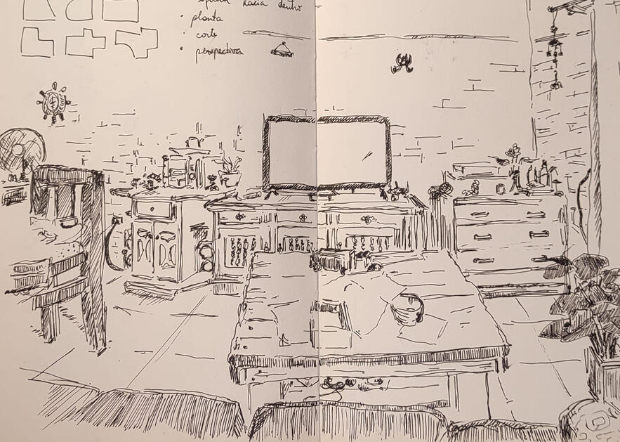 Página sketchbook | Dibujo en tiralíneas