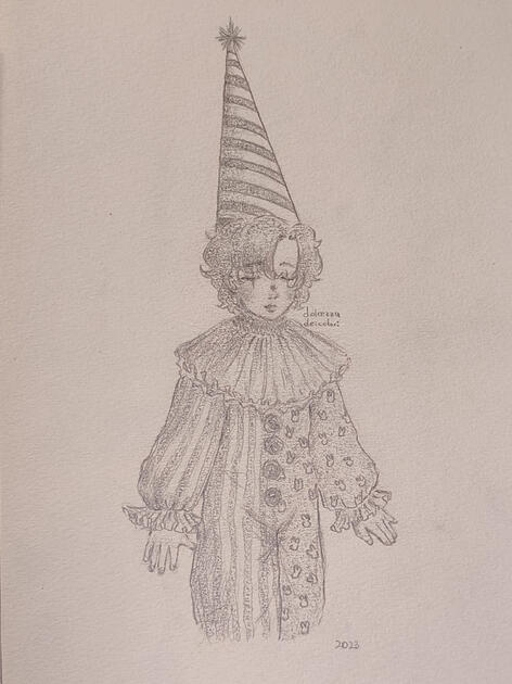 Dean (original character) | Dibujo en lápiz grafito